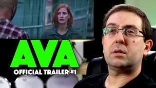 REACTION! Ava Trailer #1 - Jessica Chastain Movie 2020