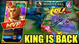 KING IS BACK!! WHY HAVEN'T I UPLOADED VIDEO IN A LONG TIME? -  FREDRINN MOBILE LEGENDS