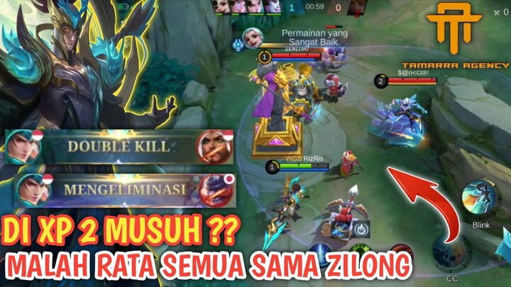 [TA] 2 VS 1 DI XP ZILONG GAK AKAN KALAH - GAMEPLAY ZILONG