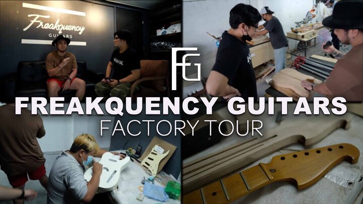 Freakquency Guitars Factory Tour