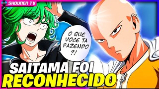 SAITAMA VIROU POLICIAL E FOI RECONHECIDO POR TODOS! One Punch Man Capítulo Extra 8