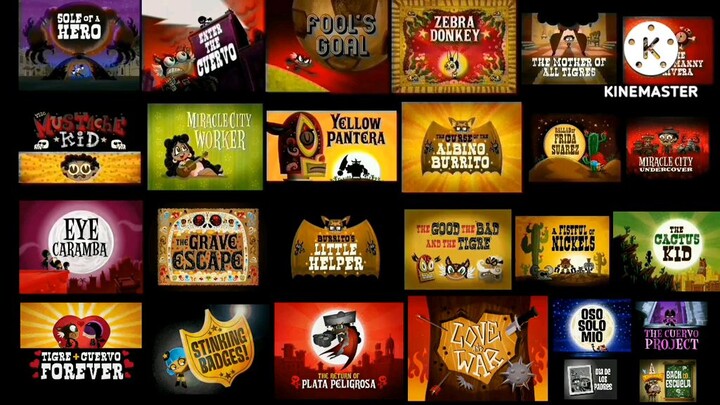 All El Tigre The Adventures Of Manny Rivera - 26 Full Episodes At The Same Time [4K] (2007-2008)