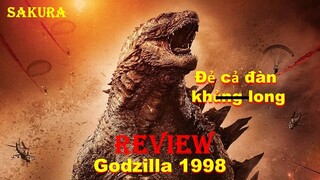 REVIEW PHIM QUÁI VẬT THẰN LẰN GODZILLA 1998 || SAKURA REVIEW