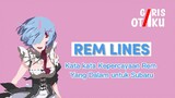 Re:Zero | Kata Kata Character Anime | Kepercayaan seperti apa yang Rem berikan terhadap Subaru