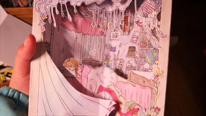 หนังสือสามมิติฉบับทำเองเล่มแรกของเด็กอายุ 13 ปี