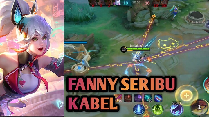 KALO BISA MAIN INI HERO AUTO WIN SIH | GAMEPLAY FANNY MLBB