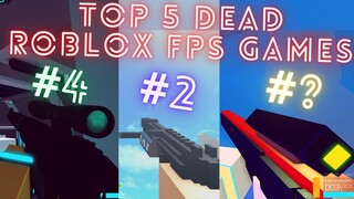 top 5 BEST DEAD ROBLOX FPS GAMES...