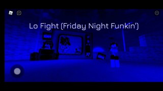 Roblox Friday Night Funkin' {Lo Fight} (Whitty) FNF Music but it's on the tv