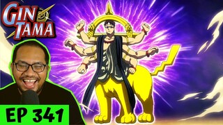 WILL THIS BE MY LAST LAUGH? 😂🤣 ULTIMATE GUARDIAN SPIRIT IS A MADAO! | Gintama Episode 341 [REACTION]