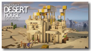 Minecraft: How to Build a Desert House!