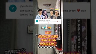 Afan❤️Sridevi vs Mala❤️Raden Rakha!! Pilih Lagu Oh Cinta atau Jatuh Cinta?? | MRI PanSos Kap #Shorts