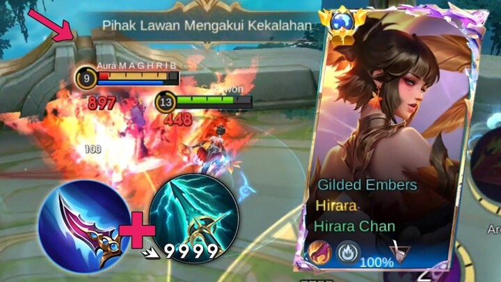 Pake Hero Ini Musuh Auto Surend!! Hirara Gameplay Mobile Legends
