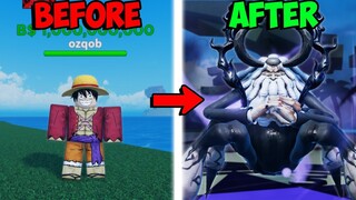 Obtaining GYUKI Fruit and Becoming SATURN In One Piece Roblox...