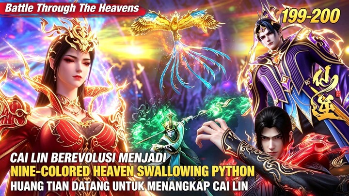 BTTH S5 EP 199-200: Cai Lin Berevolusi Menjadi Nine-Colored Heaven Swallowing Python! | SPOILER!
