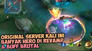 Update Besar 10+ Hero yg di Buff/Revamp Original Server - Mobile Legends 1.8.44