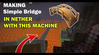 Minecraft: How to Make a Bridge in Nether