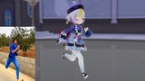 [ Genshin Impact ] Blue enchantress, but little loli [comparison version]