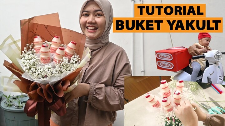 TUTORIAL BUKET MINUMAN YAKULT