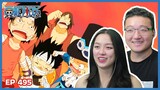ACE, LUFFY, SABO! DADAN'S DAYCARE! :)  | One Piece Episode 495 Couples Reaction & Discussion