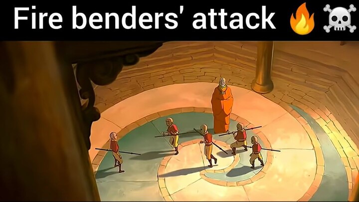 The fire nation attack #aang #avatar #shorts