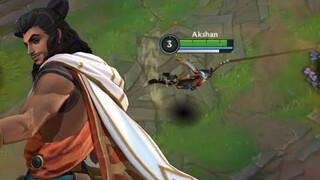 Wild Rift: New Champion Akshan (Assassin/Marksman) Gameplay