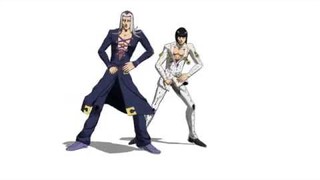 bruno and abbacchio are sexy and they know it