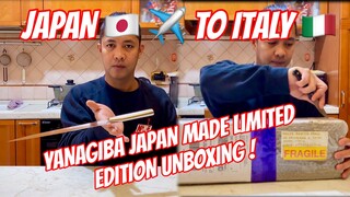 JAPANESE YANAGIBA KNIFE UNBOXING AND REVIEWS | FROM JAPAN TO ITALY