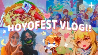 VLOG HOYOFEST 2021! GENSHIN IMPACT, HONKAI IMPACT, DAN TEARS OF THEMIS!!