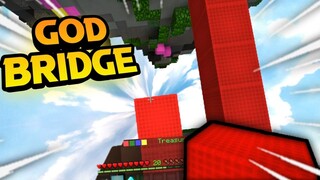 I FINALLY LEARNED GOD BRIDGING in Minecraft