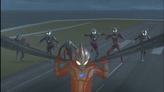 Ultraman Mebius & Ultraman Brother + Zoffy + Taro vs Demon Yapool : Final Battle