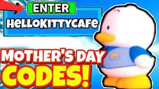 ALL NEW SECRET *MOTHER'S DAY* UPDATE OP CODES In Roblox My Hello Kitty Cafe codes 2022