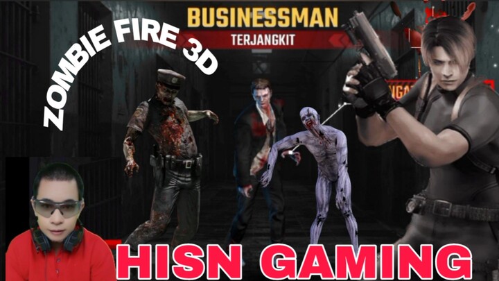 di game zombie fire 3D , melawan businessman makin banyak makin brutal