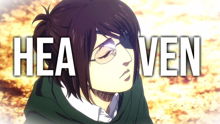 hange x levi amv _ heaven by bryan adams