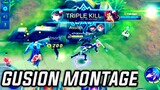 GUSION MONTAGE | BEST MOMENTS | MOBILE LEGENDS