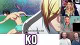 The Greatest KO In a Tennis Match | Grand Blue - Reaction Mashup