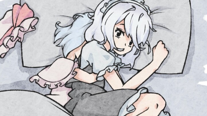 Sakuya was strangled by something