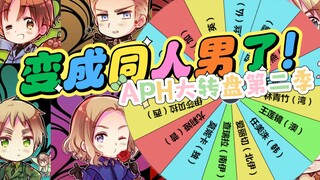 【APH大转盘】鸡Q屋的大家都变成同人男同人女了？！【ooc注意完全整活】