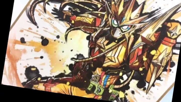 "Kamen Rider"'s silly transformation~his voice broke!