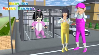 Baby Kia Jadi Baby Raksasa Vampir Masuk Penjara | Yuta Mio Panik | Sakura School Simulator