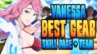 AMAZING! Complete Summer Vanessa Guide (Gear Sets, Teams, Skill Pages & More!) | Black Clover Mobile