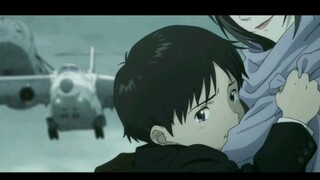 Ikari Shinji, pria yang menyedihkan dan penuh kebencian ini