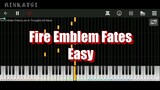 Lost in Thoughts All Alone - Fire Emblem Fates Easy | piano tutorial