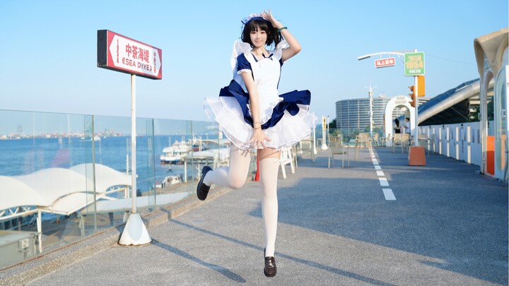 So sweet! This vibrant and energetic anime girl—could she really be straight out of an anime?! Calc 