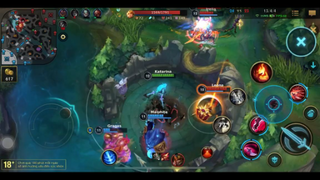 LMHT Tốc Chiến _ KATARINA chấp 1 mạng vẫn gánh team cực mạnh - Lu TC