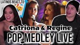 Waleska & Efra react to Philippines Miss Universe Catriona singing w/ Regine Velasquez 😲