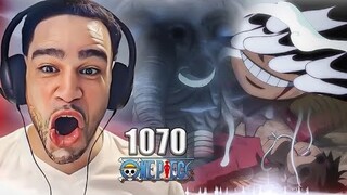 One Piece Episode 1070 REACTION!!!!!!!!!! (LETS F'N GOOOOOOOOOO. LIKE. OMG MAN!!!)