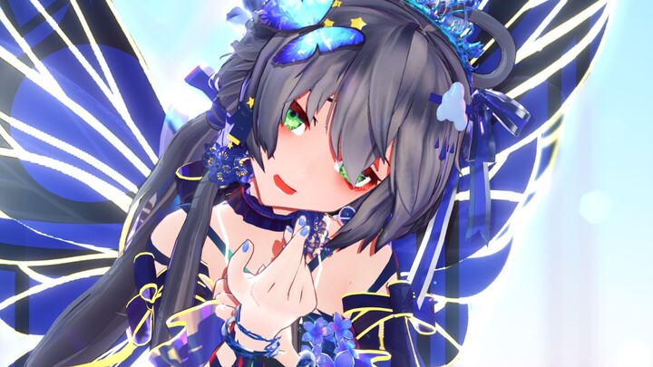 [Luo Tianyi/MMD] Midnight Star Butterfly· Night Butterfly Reminiscence Waltz· Luo Tianyi & Hajimete 