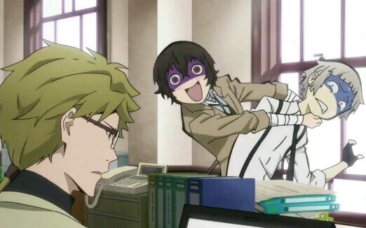 [Bungo Stray Dog Season 1] Pak Dazai, penjahat harian Badan Detektif Bersenjata, bahkan berani memak