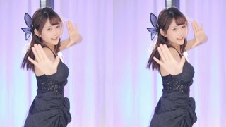 【鱼子酱】《接化发》黑色晚礼服套装 直播跳舞录屏