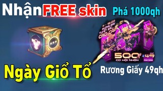 Liên Quân: nhận FREE 1 Trang Phục Ngày Giổ Tỗ - Tiêu 1000qh Mở Rương Giấy 49qh Vẽ Bùa Tuyệt Sắc